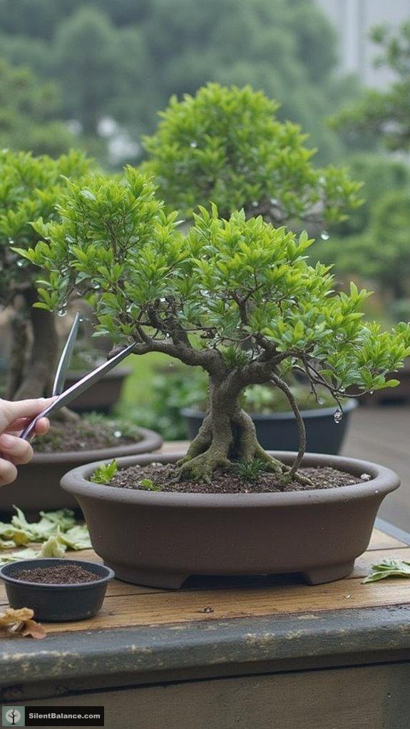 regular bonsai pruning essential