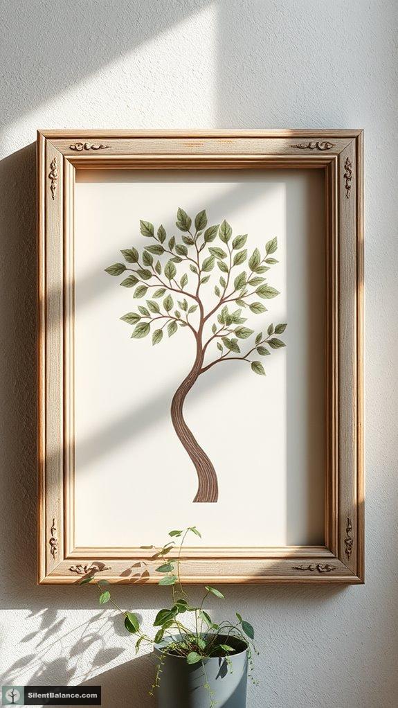 reimagined vintage display frames