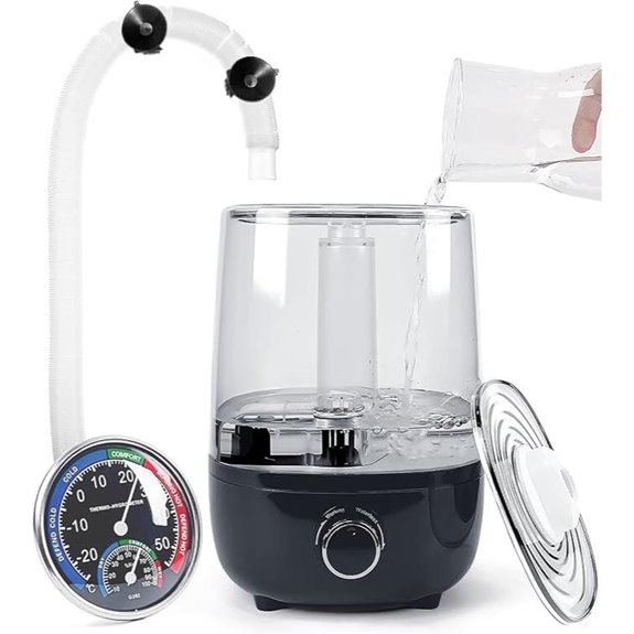 Reptile Fogger with 4L Tank & Extension Hoses