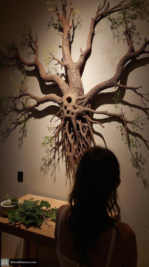 root inspired wall art techniques