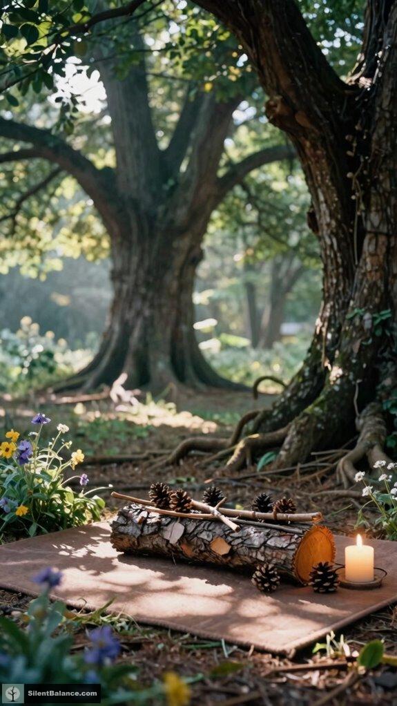 roots ground spiritual energy