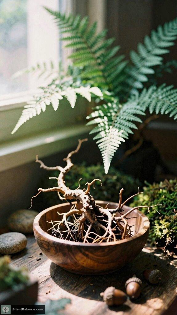 roots symbolize ancestral connection