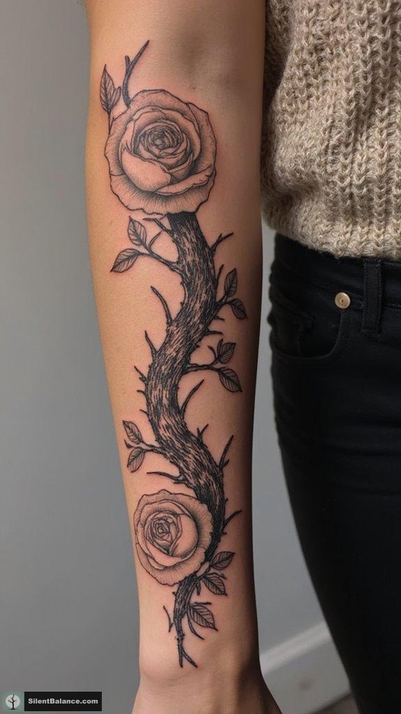 roses symbolize freedom s thorns