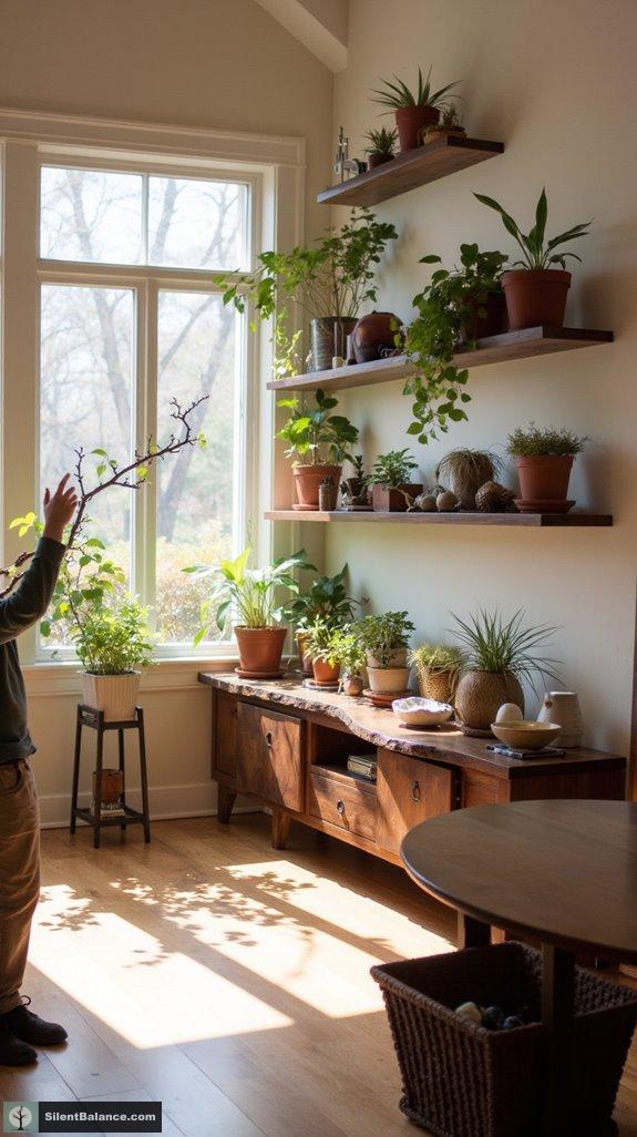 rustic elegance through natural elements