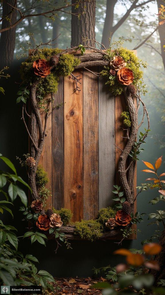 rustic reclaimed wood decor