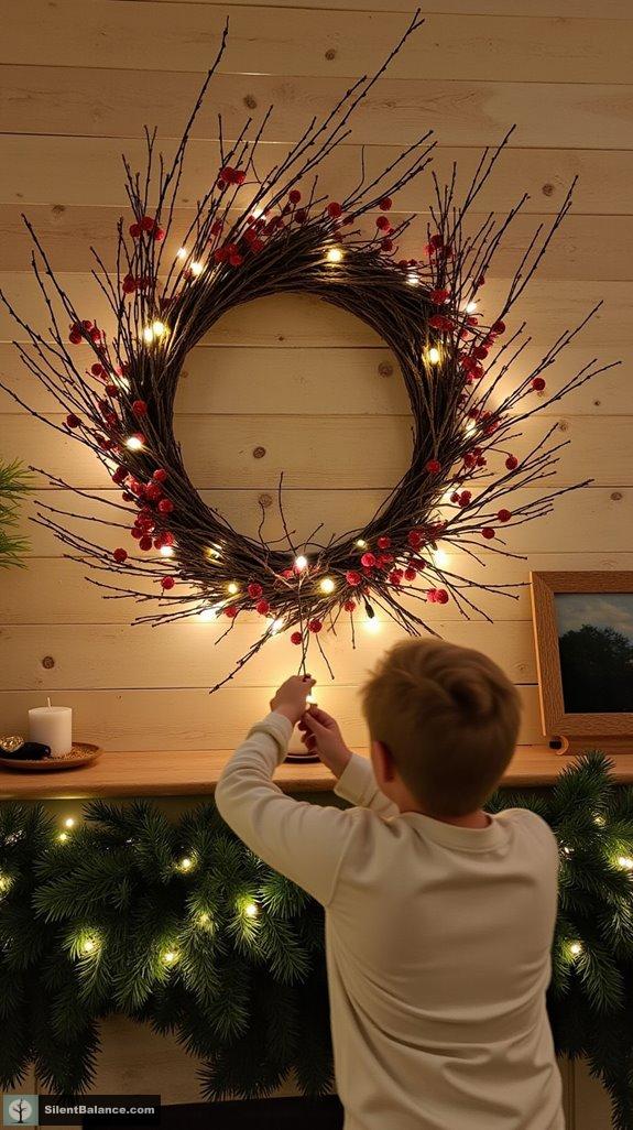 rustic tree branch decor ideas