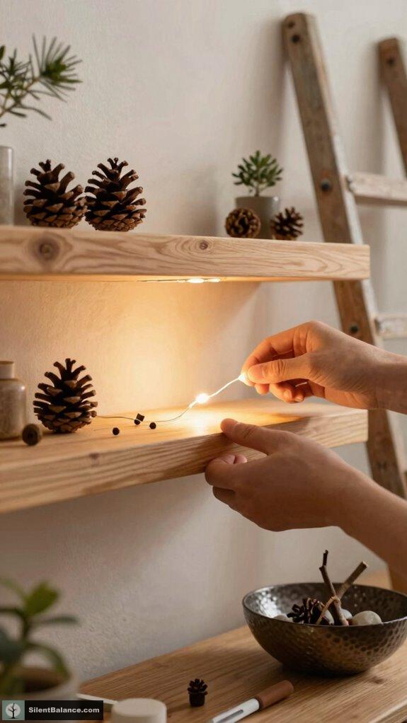 sacred natural illuminated space