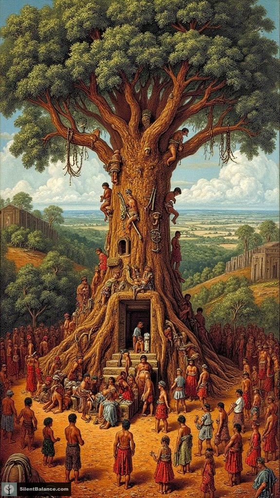 sacred trees and ceremonies