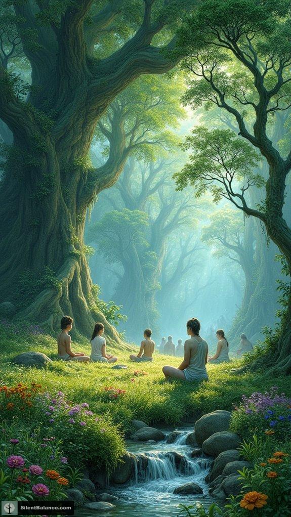 sacred trees deep meditation