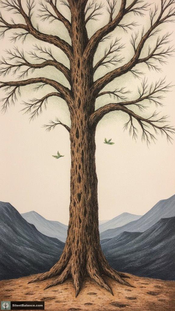 sacred trees symbolize strength
