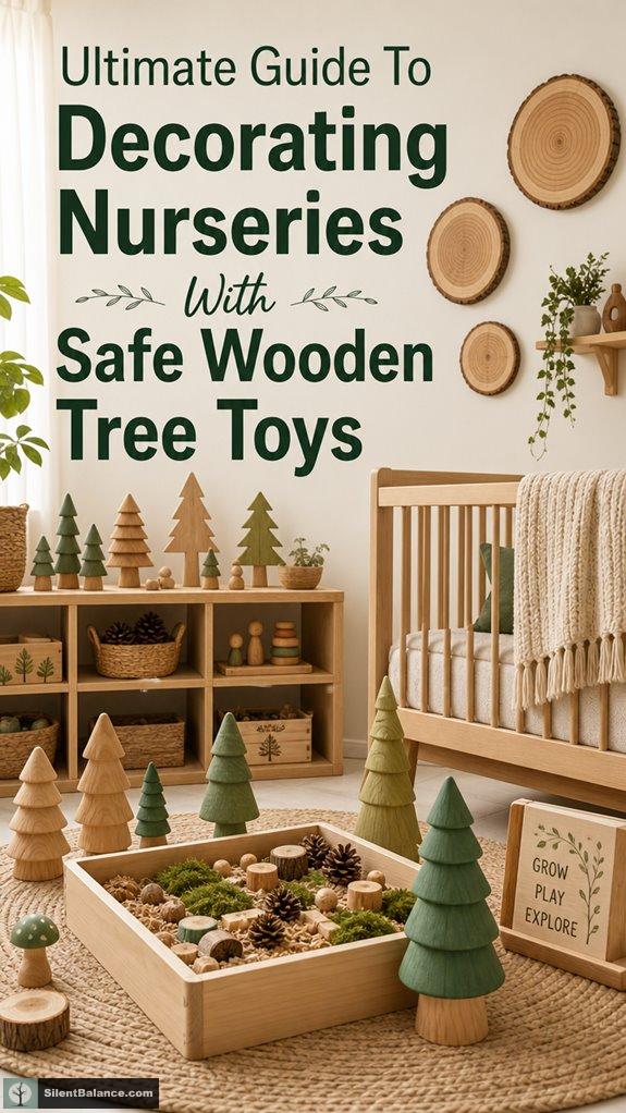 safe wooden nursery decor