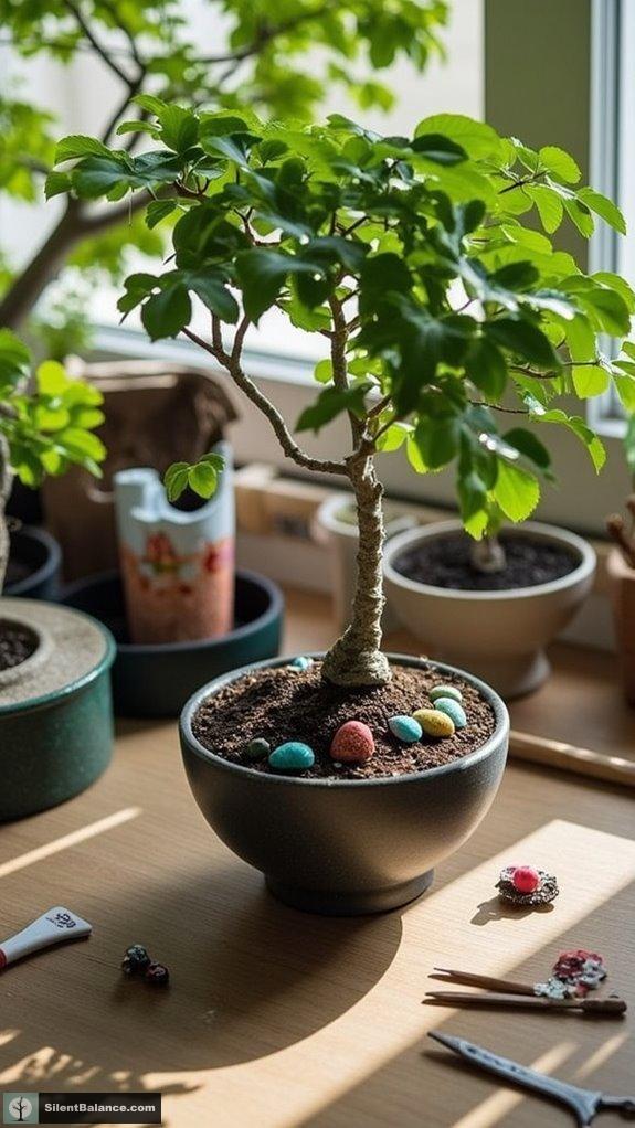 seasonal bonsai display enhancements