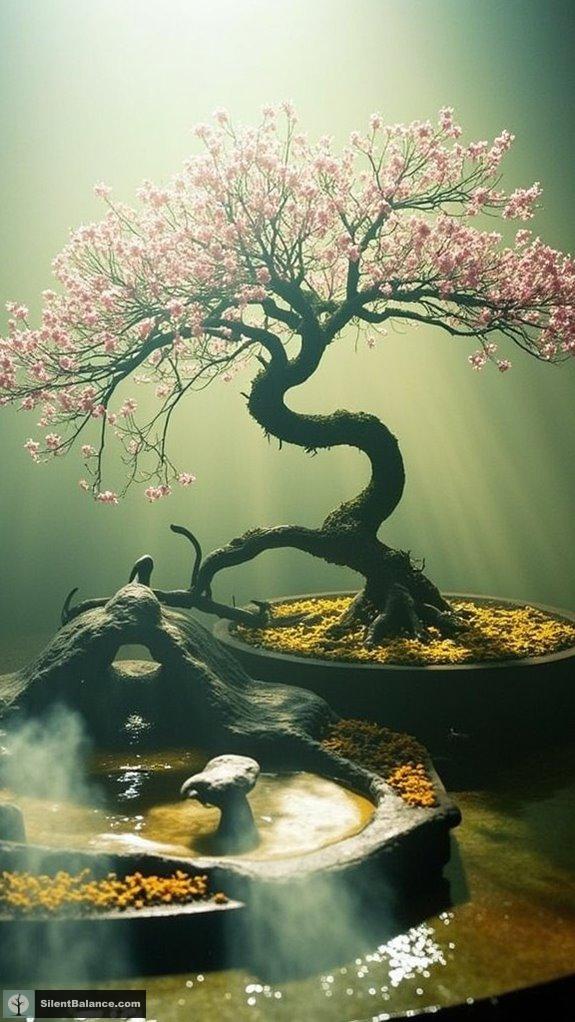 seasonal bonsai garden transformations