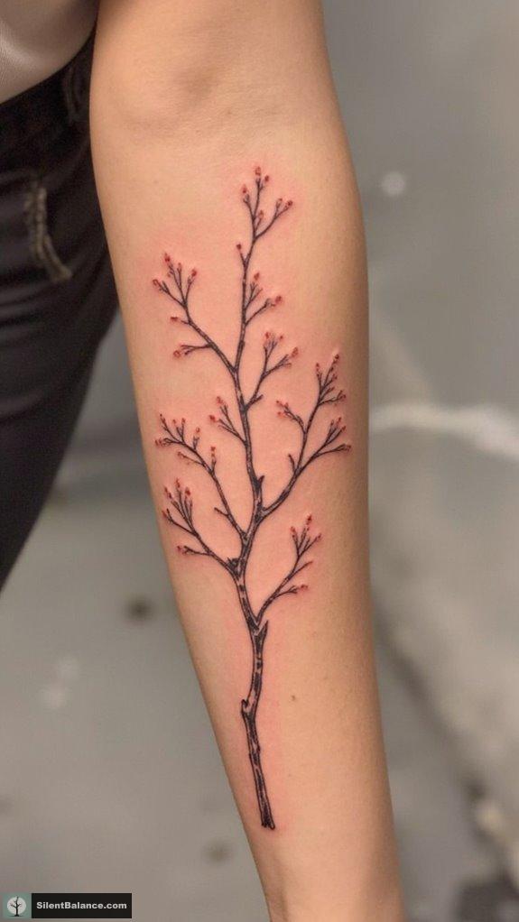 seasonal floral tree inspirations
