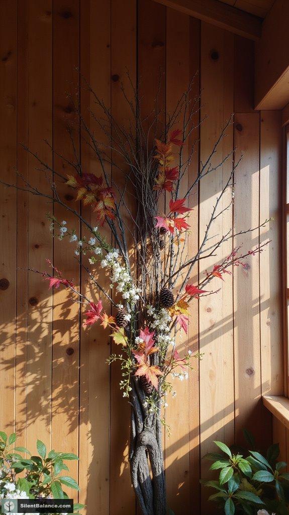 seasonal nature inspired decor