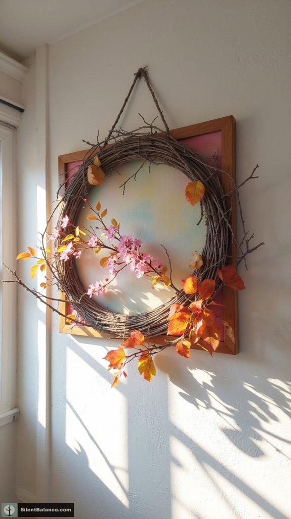 seasonal nature inspired home decor