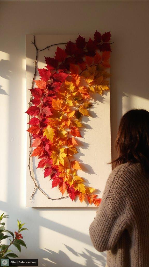 seasonal nature inspired wall art