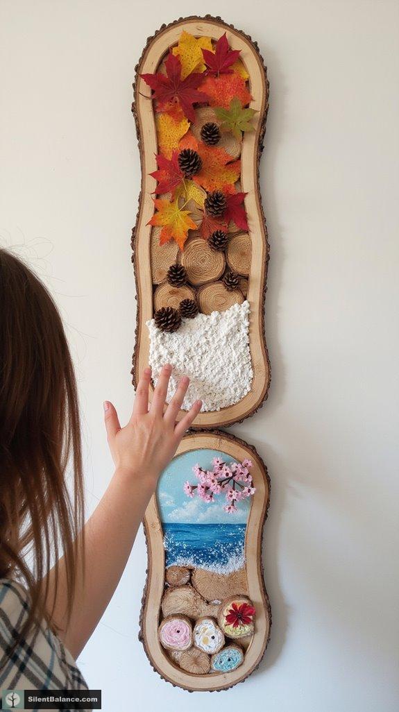 seasonal nature inspired wall decor