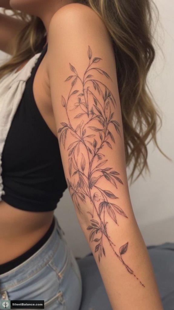 seasonal tattoo tree inspiration