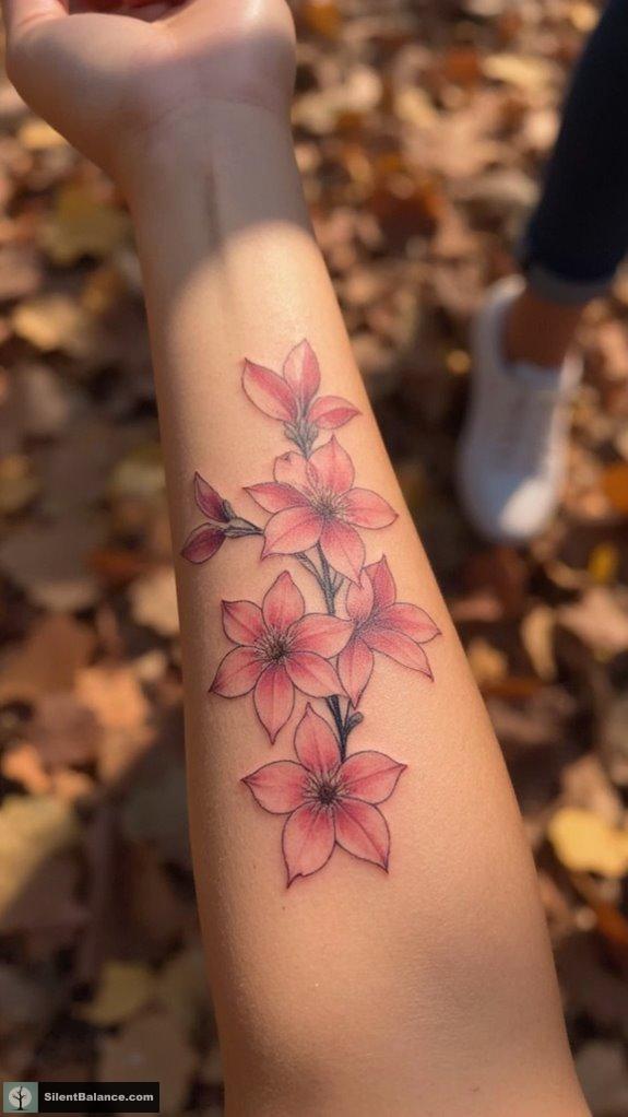 seasonal tattoos symbolize personal growth