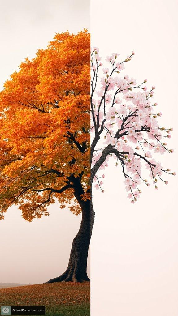 seasonal tree decor integration