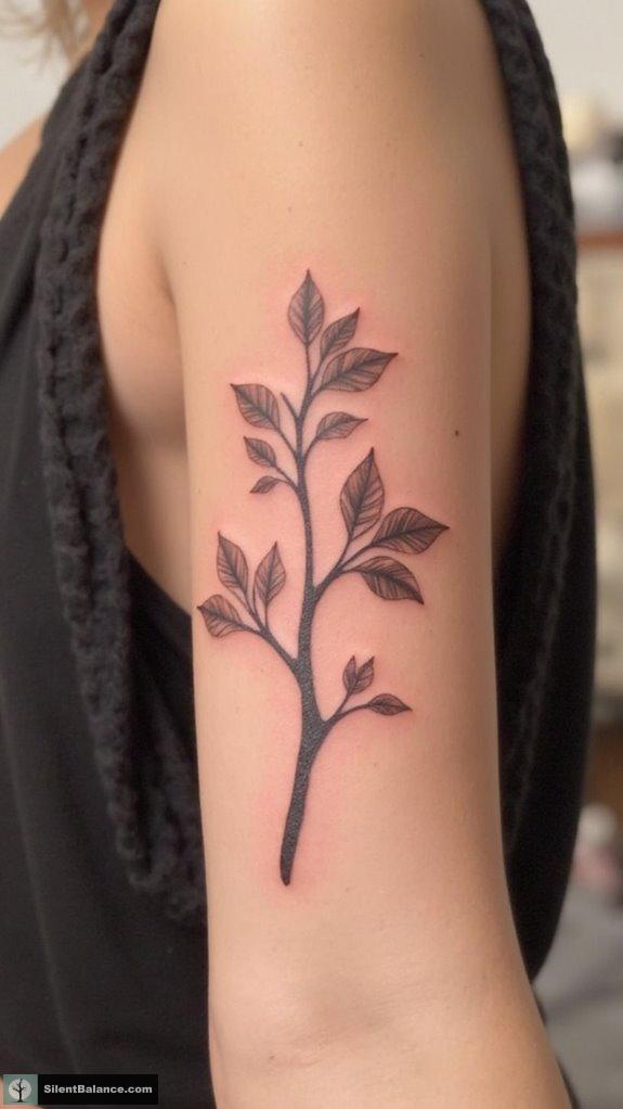 seasonal tree tattoo symbolism