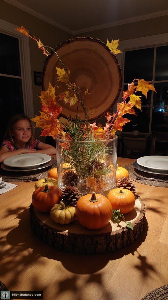 seasonal wood and resin decor