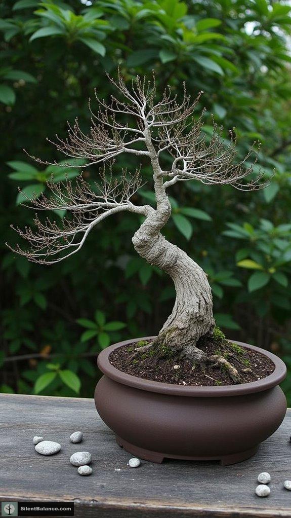 semi cascade bonsai elegance