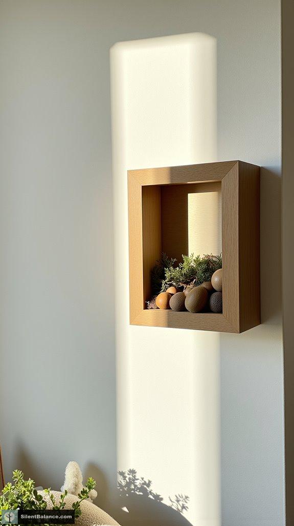 serenity through natural decor