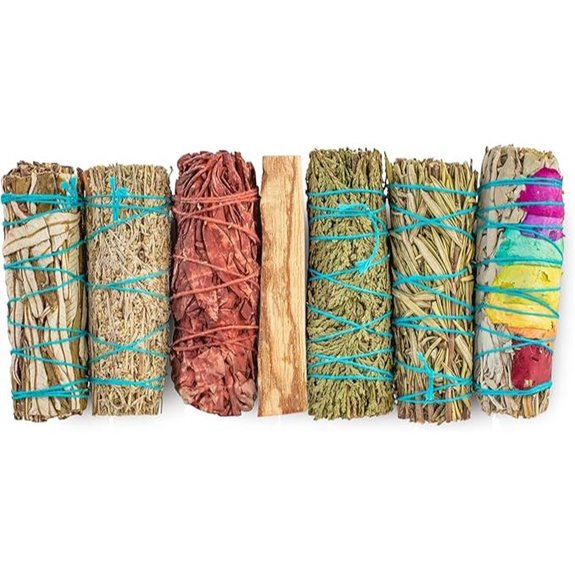7 Sage Smudge Kit with Blue & White Sage