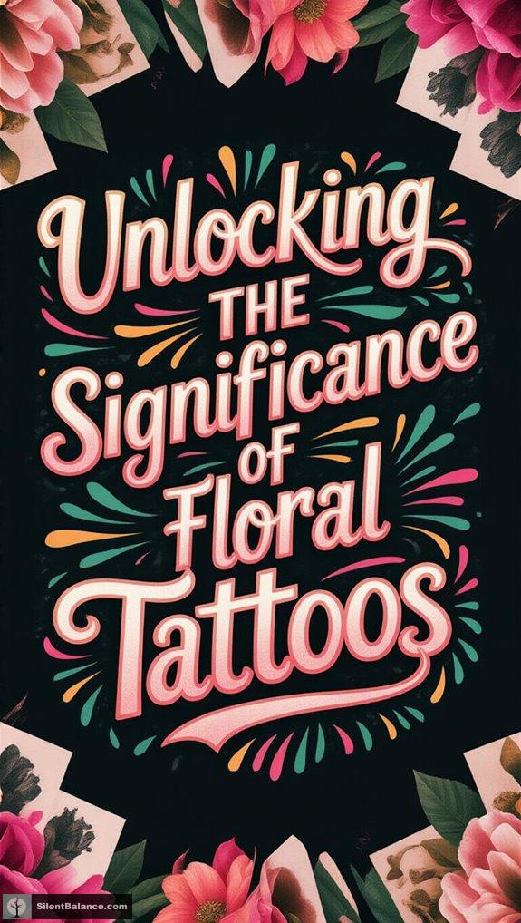 significance of floral tattoos