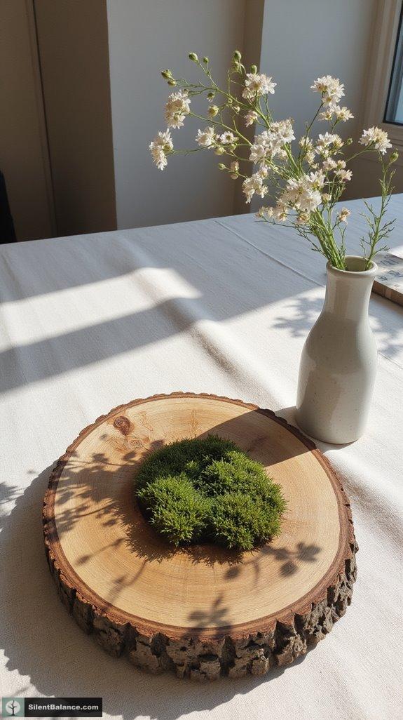 simplicity in natural decor