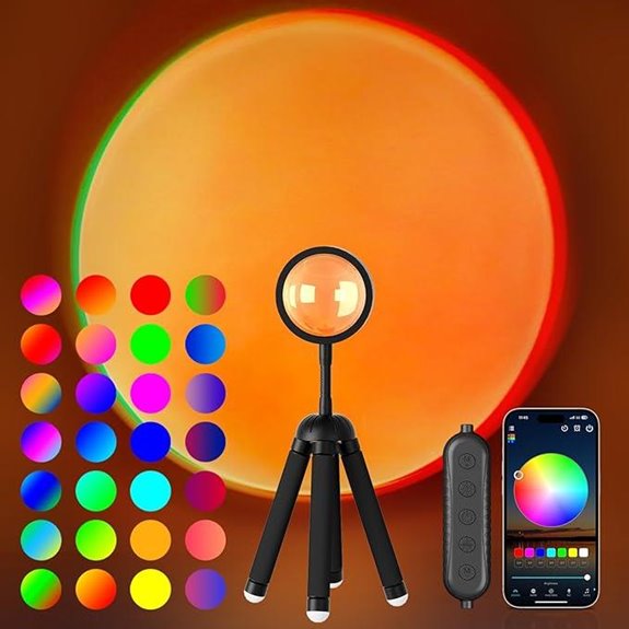 Neroupe Sunset Lamp Projector with App Control