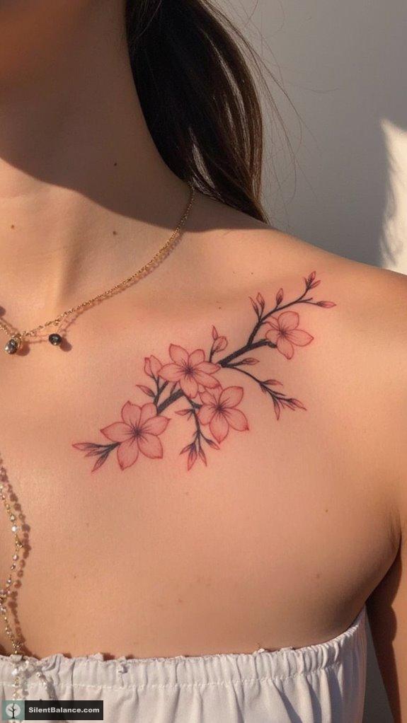 spring blossoms rebirth tattoos