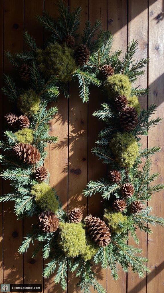 spruce branch collage ideas