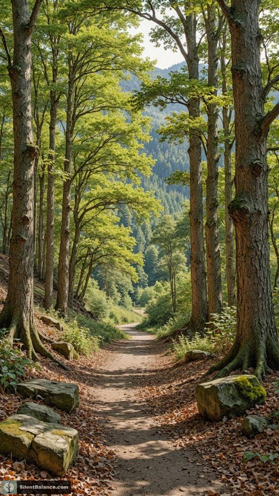 standing tall embracing nature