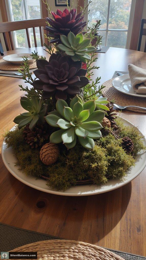 succulent wreaths for decor