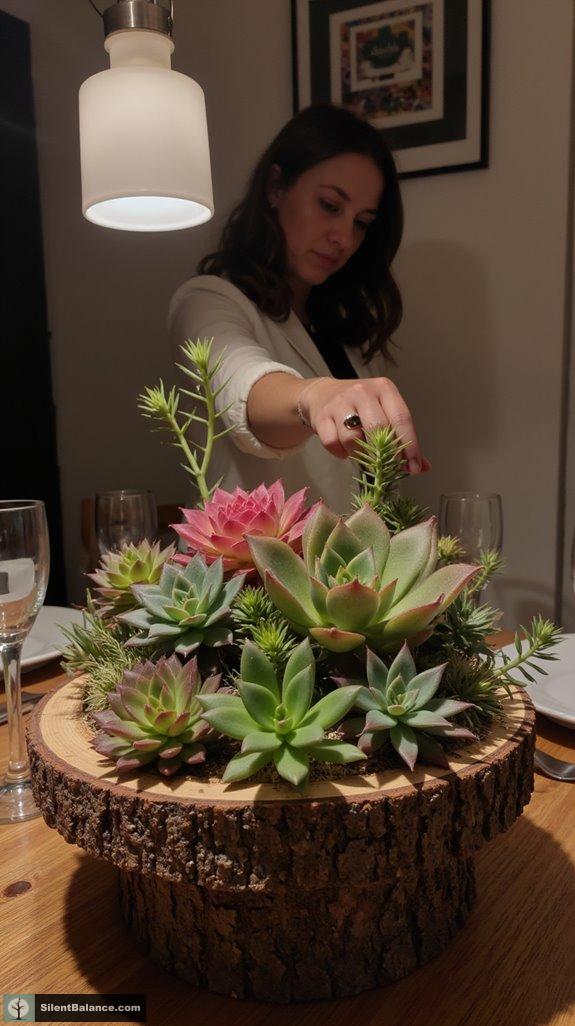 succulents and cacti decor