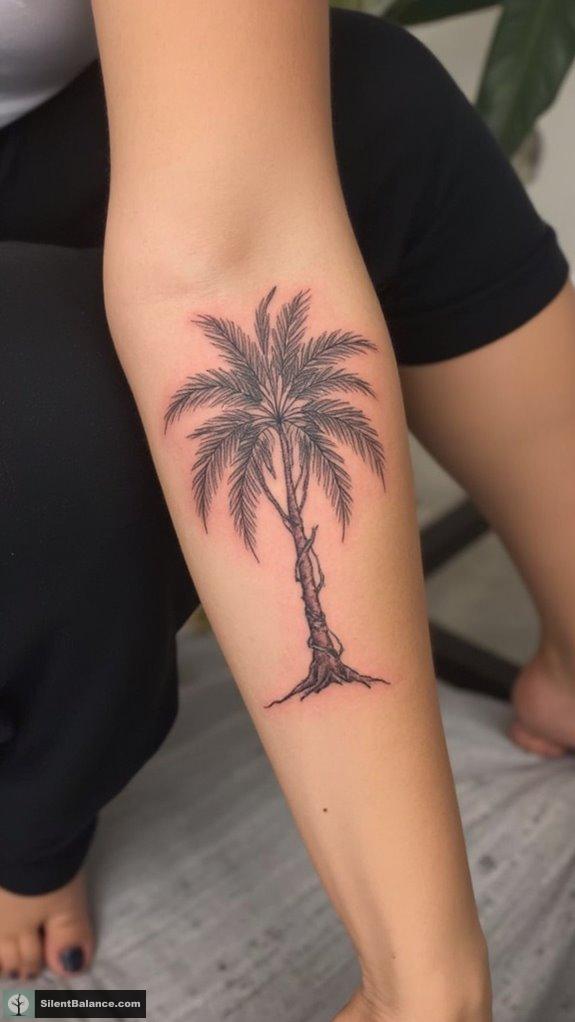 summer foliage tattoo inspirations