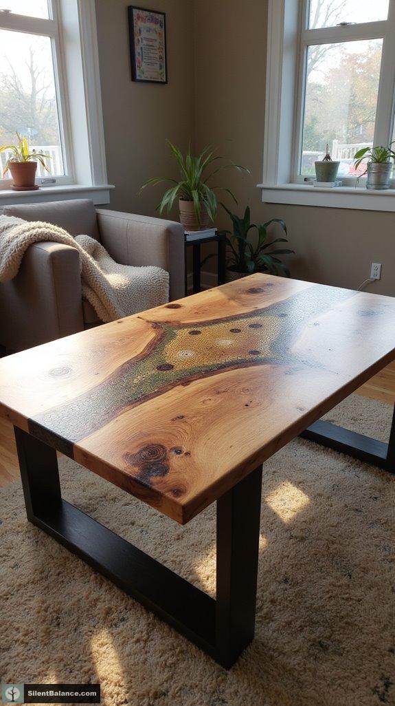sustainable reclaimed wood tables