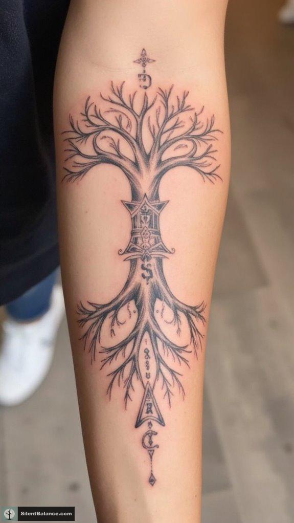 symbolic roots heritage tattoos