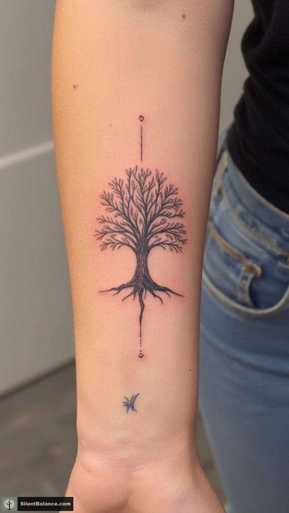 symbolic tree tattoo meanings