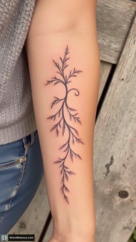 symbolizing growth and connections
