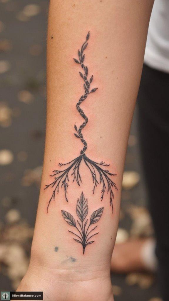 tattooed roots floral rebellion