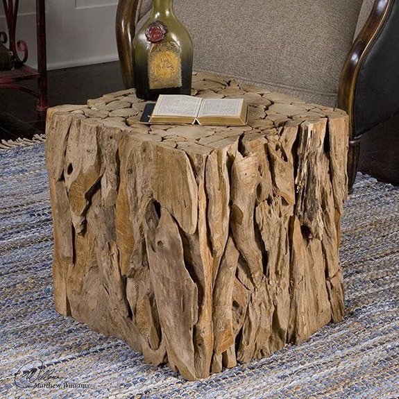 Root Bunching Cube The Teak Collection Sofa-Tables