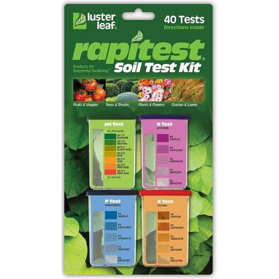 Rapitest Soil Test Kit for Gardens and Lawns