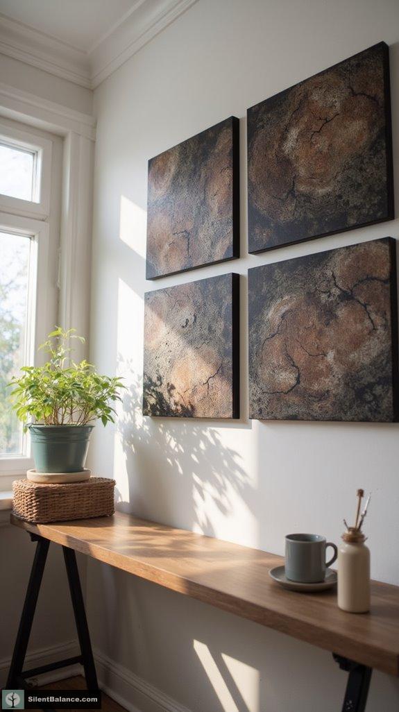 textured tree bark prints