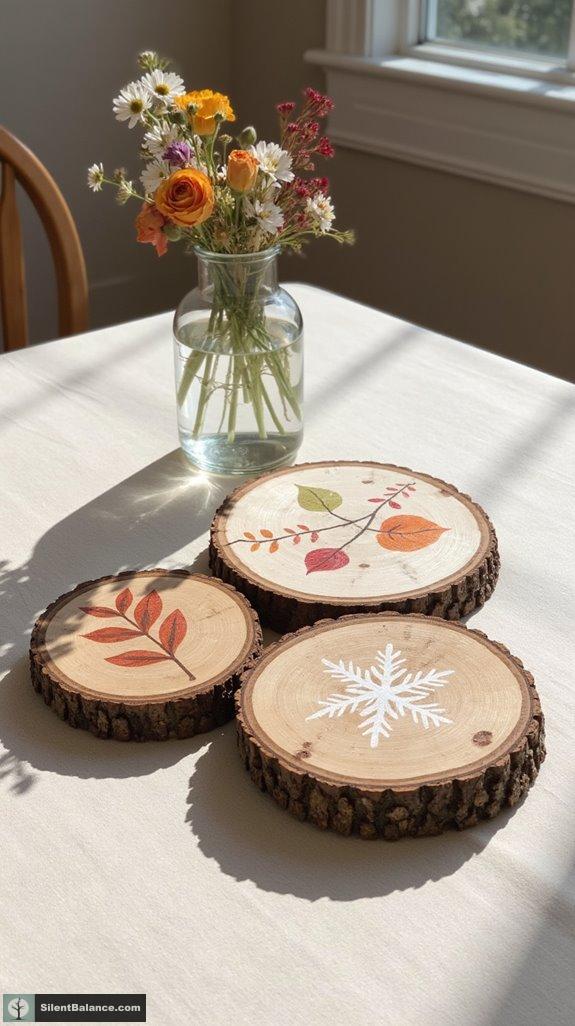 timeless seasonal wood decor