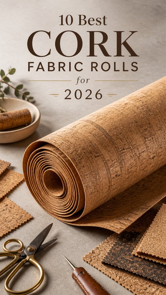 top cork fabric rolls