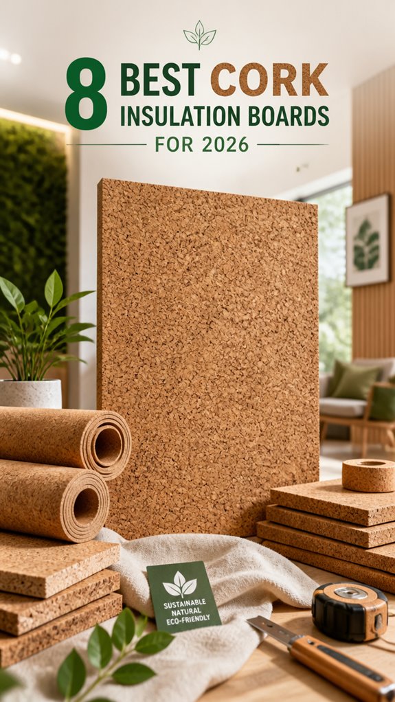 top cork insulation boards